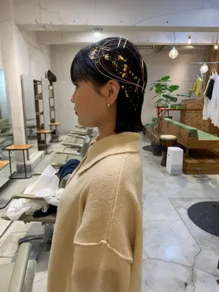 ヘアアレンジ 【takk】 ナカヤママサヨシのヘアスタイル