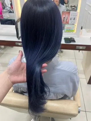 ロング カラー カットカラーモデル BASSA上石神井店のヘアスタイル