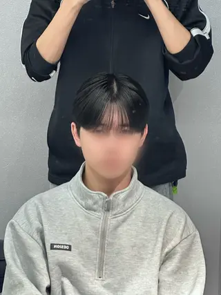 カラー メンズ 梅田/パーマ/ 韓国メンズヘア/ハタのヘアスタイル