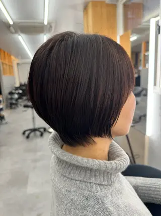 ショート カラー 【縮毛矯正/カラー】 今野寛己のヘアスタイル