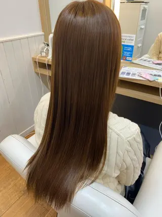 ロング 韓国ヘア sasugaのヘアスタイル