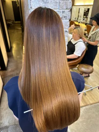 ロング ハイトーン/髪質 改善特化　Kaitoのヘアスタイル