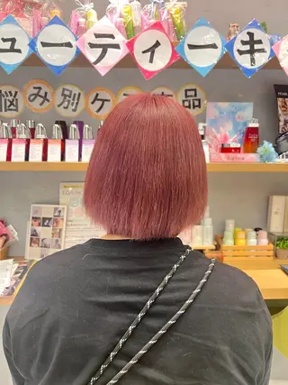 ショート 🎀ིྀ暖色カラー/ 髪質改善/みどりのヘアスタイル