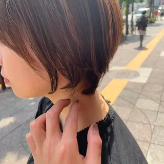 ショート 🟤TAP🟤 木曳野　金沢店のヘアスタイル