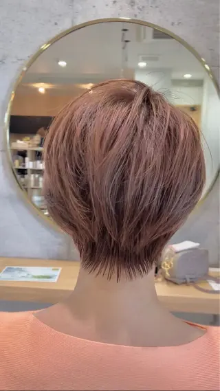 ショート カラー 豊中/メンズ特化 岡田 龍之介のヘアスタイル