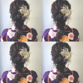 セミロング ヘアアレンジ 🌷MAYU 🌷のヘアスタイル