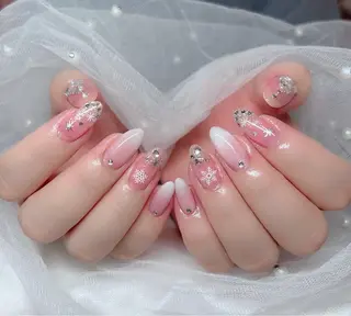 ネイル 🎀PG🩵 ネイルサロンのネイルデザイン