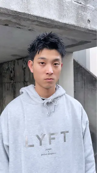 ショート メンズ ボブ/レイヤー /河内温太のヘアスタイル