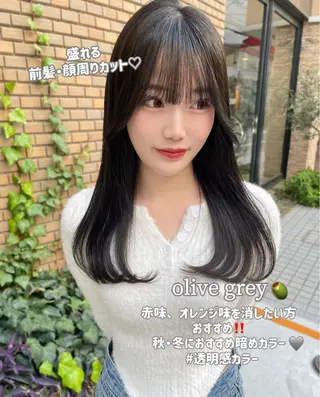 セミロング ショート/レイヤー カット/ミサキ💐のヘアスタイル