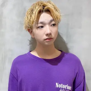 ショート カラー メンズ ill副店長 立和田純也のヘアスタイル