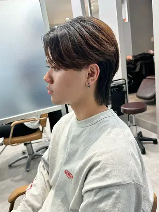 ミディアム メンズ カノン/メンズカット /ダウンパーマのヘアスタイル