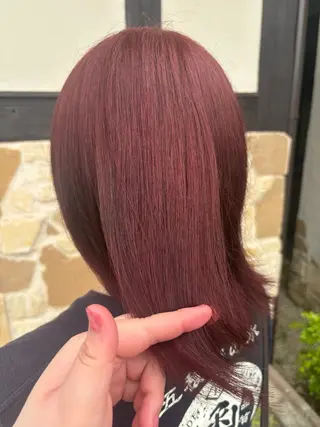 ミディアム カラー arisa/ tj tenkiyohouのヘアスタイル