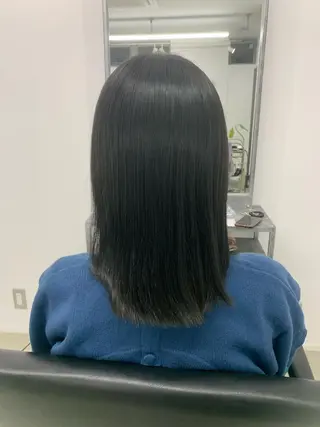 ミディアム カラー kanon hair所属・新木 愛花のヘアスタイル