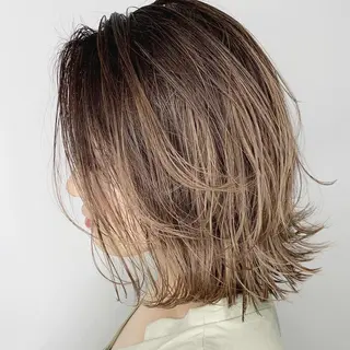 ミディアム カラー hair&make NOISM -eha-所属・メンズ特化美容師/ 新井　洸太のヘアスタイル