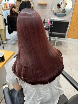 カラー Aya/大阪梅田 /艶カラーのヘアスタイル