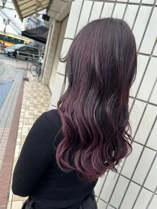カラー 茅ヶ崎/ハイライト/ ハイトーン/関口実華のヘアスタイル