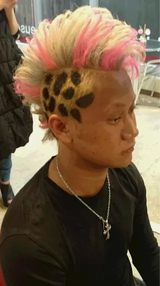 カラー ヘアアレンジ メンズ 名駅Private Salon　Noaのヘアスタイル