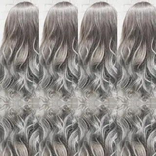 ロング カラー ヘアアレンジ 秋山 幸太のヘアスタイル