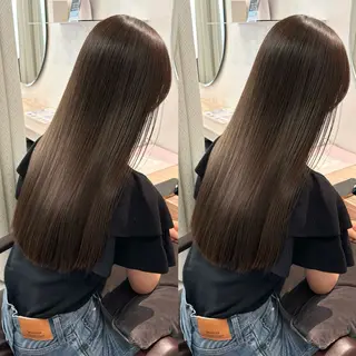 ロング カラー 髪質改善🫧ベージュ 椙山 響のヘアスタイル