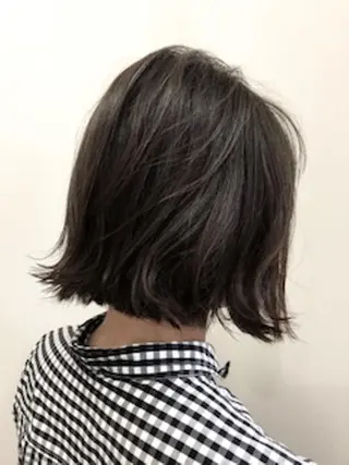 ミディアム Asian Hair &Eyebrowのヘアスタイル