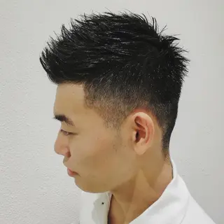メンズ ショート Ash 店長 木村 和人のヘアスタイル