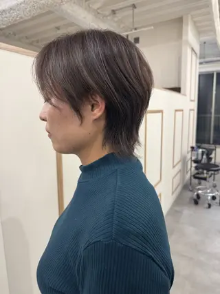 ショート カラー 🌬️attrait 髪質改善/個室サロンのヘアスタイル