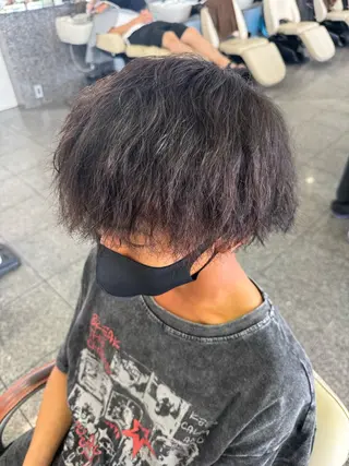 ミディアム パーマ 🫧ヒシダアキ /taboo🫧のヘアスタイル