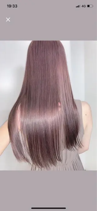 ロング カラー ma naのヘアスタイル