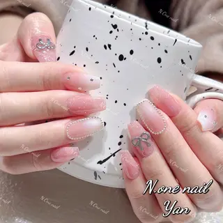 ネイル 長いだし/スカルプ/ パラシェルN.oneのネイルデザイン