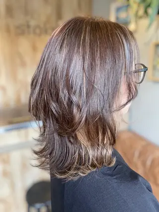 ミディアム 相澤 優色のマツエク・マツパデザイン