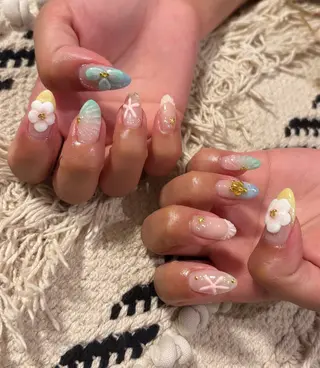 ネイル Moana Lani所属・moanaLani 🥥sayuri🌵のネイルデザイン