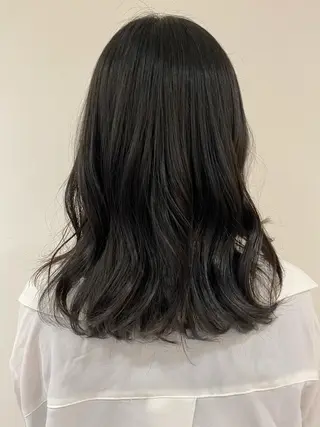 セミロング カラー blau hair and care所属・blau✨ misatoのヘアスタイル
