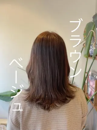 カラー 💎巻ける縮毛矯正/ 艶髪💎石渕智也のヘアスタイル