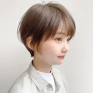 ショート カラー 宮本 聖希のヘアスタイル