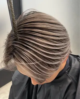 カラー メンズ レディースカット いからしゆうたのヘアスタイル