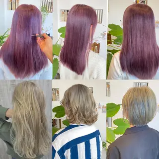 ロング カラー パーマ ヘアアレンジ メンズ キッズ 美容室 ソンリエのヘアスタイル