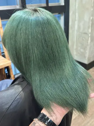 ロング カラー 立川/ブリーチ/ 髪質改善/西川翔真のヘアスタイル