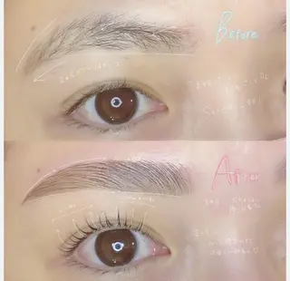 マツエク・マツパ ロレインブロウ 梅田茶屋町店所属・ロレインブロウ 梅田茶屋町店のマツエク・マツパデザイン