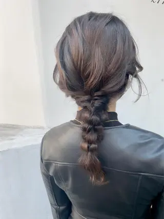 ヘアアレンジ celeste所属・KAI RIKAのヘアスタイル