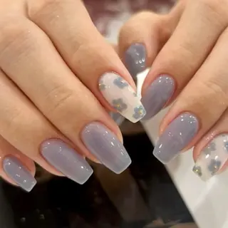 ネイル Seemly 千田町店所属・フラワーパラジェル 🌸シームリーエミのネイルデザイン