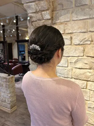 ヘアアレンジ Mei /オリーブ カラー/アレンジのヘアスタイル