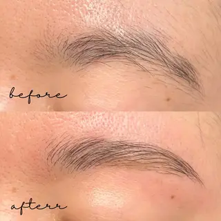 メンズ アイブロウ 眉毛&フェイス WAX専門ハルヒラリの眉毛・アイブロウイメージ