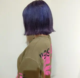 ショート カラー iss所属・メンズ/パーマ特化 /波巻き/林洋平のヘアスタイル