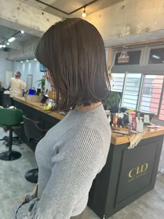 ショート C’LD hair  produce /シールドヘア所属・モテ髪/ボブ/ショー ト/アダチフウトのヘアスタイル