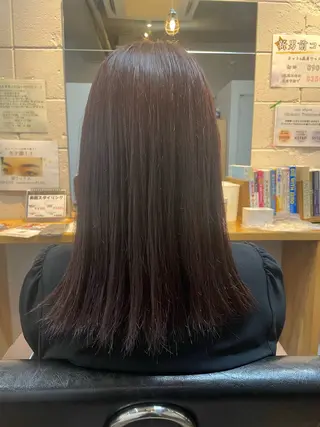 セミロング カラー ミズキ【眉モデル 無料募集】のヘアスタイル