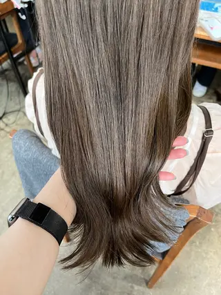 ロング 小顔カット/韓国 カラー🌙shikiのヘアスタイル