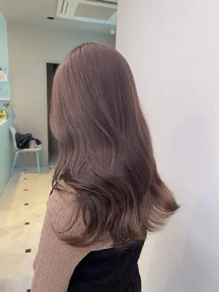 セミロング ケアブリーチ🌟 ♢WATARU♢のヘアスタイル