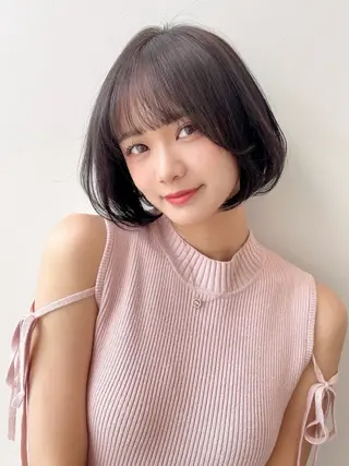 ミディアム 🌷透明感カラー🌷 内田零菜のヘアスタイル