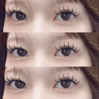 マツエク・マツパ Mell Yuuna ♡パリエク /束感のマツエク・マツパデザイン