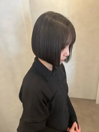 ショート カラー TERMINAL bern所属・縮毛矯正/髪質改善 riwaのヘアスタイル